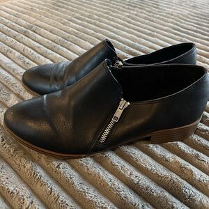 American Eagle Outfitters Womens Size 8 1/2 Black Oxford Loafer Shoes
